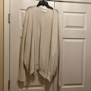 Distressed cardigan size medium